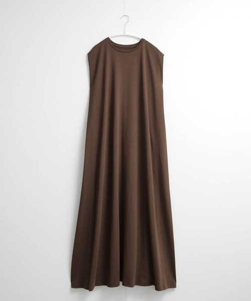 for/c（フォーシー）の「Aラインワンピース【サスティナブル】（ワンピース・レディース・ブラック/ブラウン・PL/PM/L/M）」の16枚目の写真