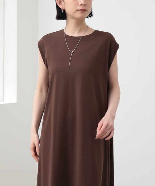 for/c（フォーシー）の「Aラインワンピース【サスティナブル】（ワンピース・レディース・ブラック/ブラウン・PL/PM/L/M）」の11枚目の写真