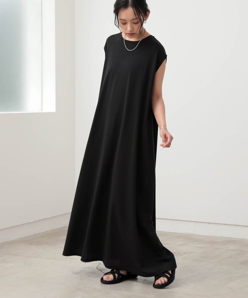 for/c（フォーシー）の「Aラインワンピース【サスティナブル】（ワンピース・レディース・ブラック/ブラウン・PL/PM/L/M）」の17枚目の写真