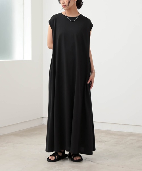 for/c（フォーシー）の「Aラインワンピース【サスティナブル】（ワンピース・レディース・ブラック/ブラウン・PL/PM/L/M）」の18枚目の写真