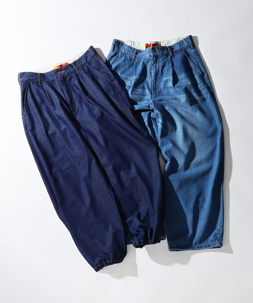 RED KAP（レッドキャップ）の「REDKAP 別注 Denim Wide Pants（デニムパンツ・メンズ・ブルー系その他/ネイビー・LARGE/MEDIUM）」の3枚目の写真