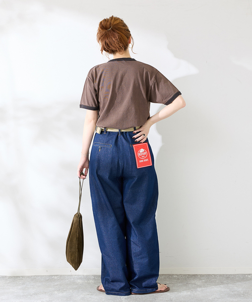 RED KAP（レッドキャップ）の「REDKAP 別注 Denim Wide Pants（デニムパンツ・メンズ・ブルー系その他/ネイビー・LARGE/MEDIUM）」の7枚目の写真