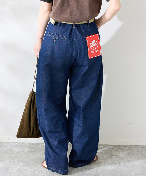 RED KAP（レッドキャップ）の「REDKAP 別注 Denim Wide Pants（デニムパンツ・メンズ・ブルー系その他/ネイビー・LARGE/MEDIUM）」の10枚目の写真
