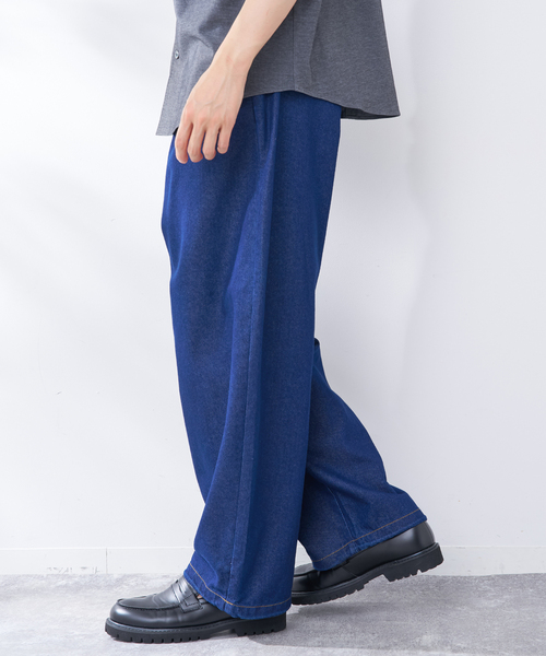 RED KAP（レッドキャップ）の「REDKAP 別注 Denim Wide Pants（デニムパンツ・メンズ・ブルー系その他/ネイビー・LARGE/MEDIUM）」の14枚目の写真