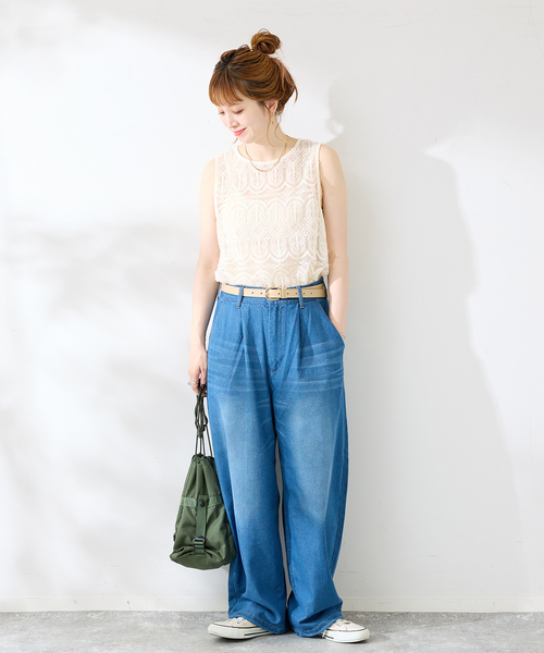 RED KAP（レッドキャップ）の「REDKAP 別注 Denim Wide Pants（デニムパンツ・メンズ・ブルー系その他/ネイビー・LARGE/MEDIUM）」の20枚目の写真