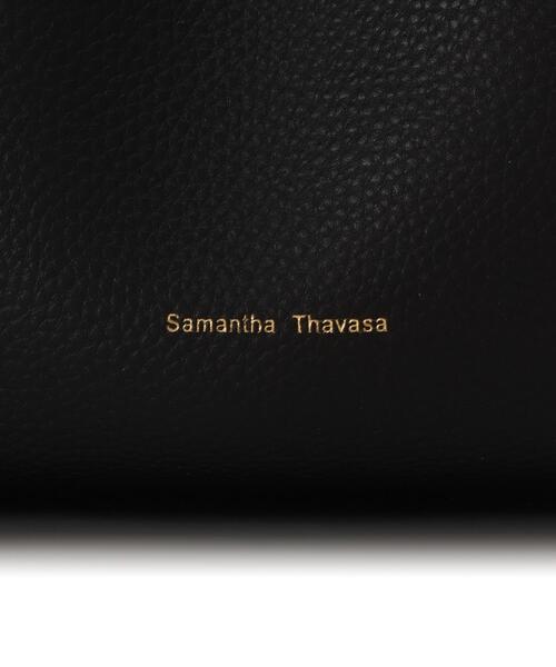 Samantha Thavasa(サマンサタバサ)の「ドローストリング調ワイドバッグ(ハンドバッグ・レディース・ブラック・FREE)」の6枚目の写真