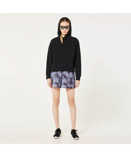 OAKLEY(オークリー)の「オークリー RADIANT QD FLEECE HOODIE 9.0/フーディー/スポーツ・トレーニング/UPF50+/OAKLEY(パーカー・レディース・ライトグレー/ブラック・L/XS/S/M)」の4枚目の写真
