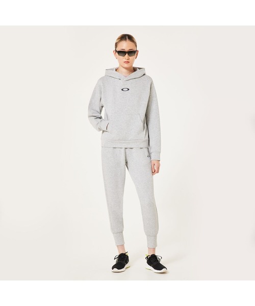 OAKLEY(オークリー)の「オークリー RADIANT QD FLEECE HOODIE 9.0/フーディー/スポーツ・トレーニング/UPF50+/OAKLEY(パーカー・レディース・ライトグレー/ブラック・L/XS/S/M)」の14枚目の写真