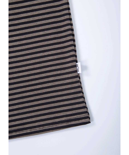 ASON（アズオン）の「CANDY STRIPE T / BLACK（Tシャツ/カットソー・レディース・その他・FREE）」の5枚目の写真