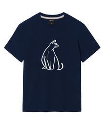 図面猫の半袖