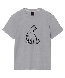 図面猫の半袖