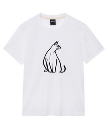 図面猫の半袖