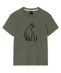 図面猫の半袖