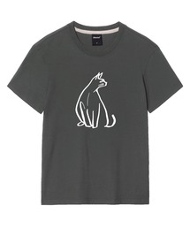 図面猫の半袖