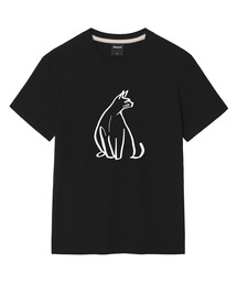 図面猫の半袖