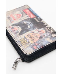 Desigual（デシグアル）の「【2026秋冬新作】 キャットグラフィティ2つ折りジップ財布（財布）」