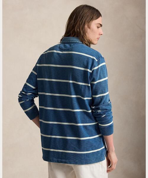 POLO RALPH LAUREN(ポロ ラルフ ローレン)の「クラシック フィット Polo ベア ラグビー シャツ(その他トップス・メンズ・ネイビー系1・L/M/XS/XXL)」の2枚目の写真