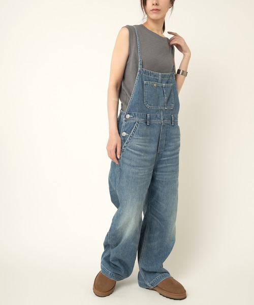 RNA-N デニム サロペット オーバーオール O0745 チンストラップ O0760 THIN STRAP OVERALLS（サロペット/オーバーオール）｜RNA-N