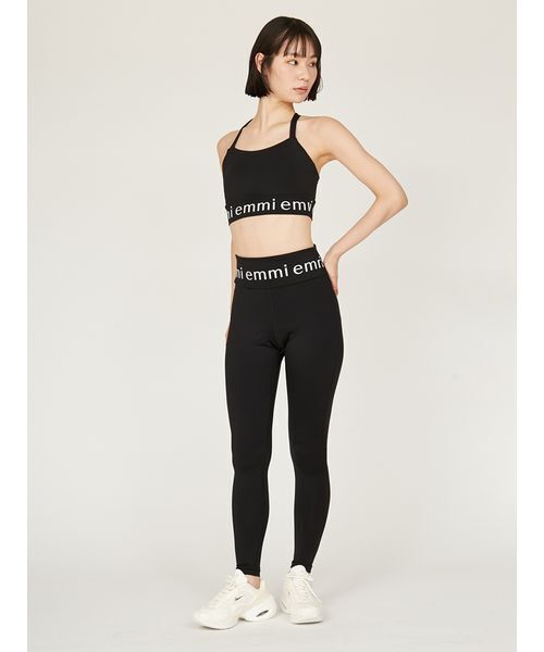 emmi（エミ）の「emmiロゴブラトップ（水着・レディース・ブラック・0/1）」の7枚目の写真