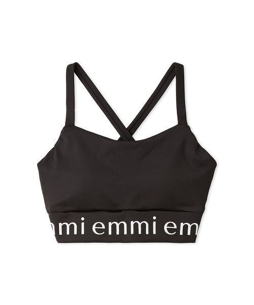 emmi（エミ）の「emmiロゴブラトップ（水着・レディース・ブラック・0/1）」の13枚目の写真