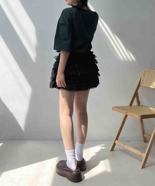 AS KNOW AS plus(アズノゥアズプラス)の「〇ヘンリーネック フロントロゴビッグサイズTシャツ【UNISEX ITEM】(Tシャツ/カットソー・レディース・オートミール/ブラック/ダークグリーン・FREE)」の19枚目の写真