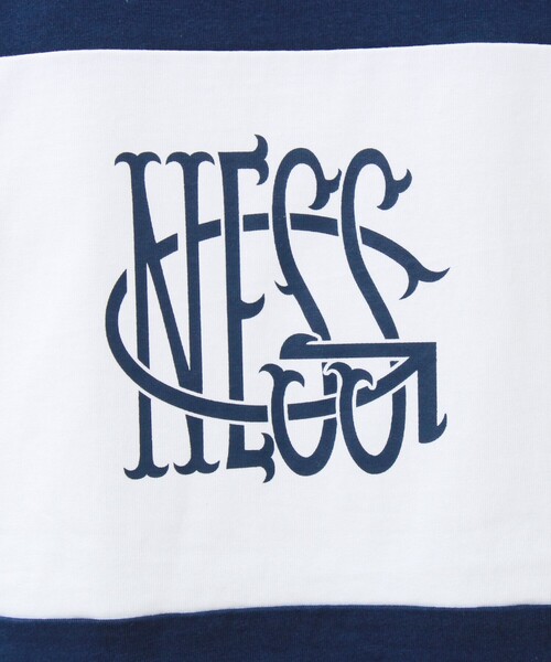 GLOSTER(グロスター)の「【バックプリントが映える】切り替え GOODNESS オーバーストライプ Tシャツ(Tシャツ/カットソー・メンズ・ブラック系その他/グリーン系その他/ブルー系その他・L/M/S)」の14枚目の写真