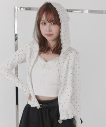 REFLEM/レフレム』顔料加工メッシュZIPフーディー/ジップパーカー