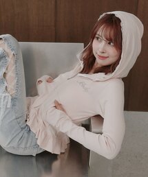 OLIVE des OLIVE（オリーブデオリーブ）の「UVパーカー（パーカー）」