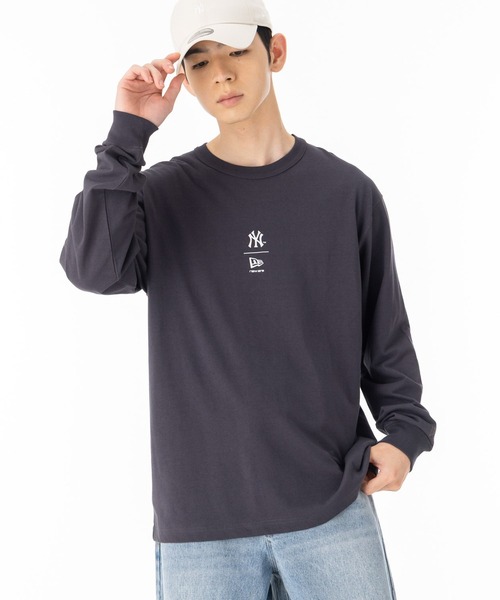 NEW ERA(ニューエラ)の「ニューエラ 長袖TシャツロンT MLB(Tシャツ/カットソー・メンズ・グレー/ネイビー/ホワイト/ブラック・M/XXL/XL/L/S)」の21枚目の写真
