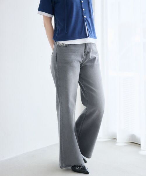 RETRO GIRL(レトロガール)の「レースポケットセミフレアデニムパンツ(デニムパンツ・レディース・ブルー/ブラック・MEDIUM/LARGE)」の21枚目の写真