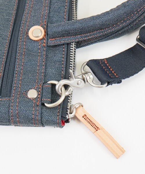 ABAHOUSE(アバハウス)の「【HandHARVEST】デニムバージョン ヘルメットBAG/ショルダーバッグFY0570URBAN BLUE(ショルダーバッグ・メンズ・ネイビー・フリー)」の17枚目の写真