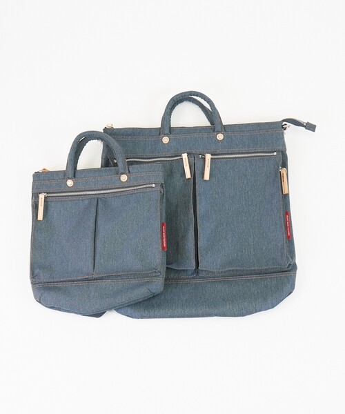 ABAHOUSE(アバハウス)の「【HandHARVEST】デニムバージョン ヘルメットBAG/ショルダーバッグFY0570URBAN BLUE(ショルダーバッグ・メンズ・ネイビー・フリー)」の18枚目の写真