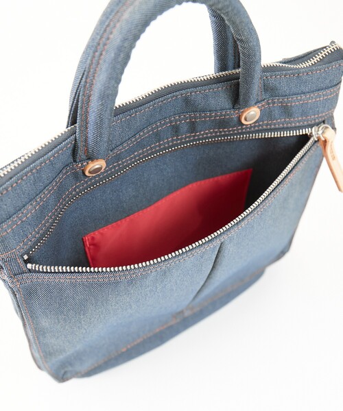 ABAHOUSE(アバハウス)の「【HandHARVEST】デニムバージョン ヘルメットBAG/ショルダーバッグFY0570URBAN BLUE(ショルダーバッグ・メンズ・ネイビー・フリー)」の21枚目の写真