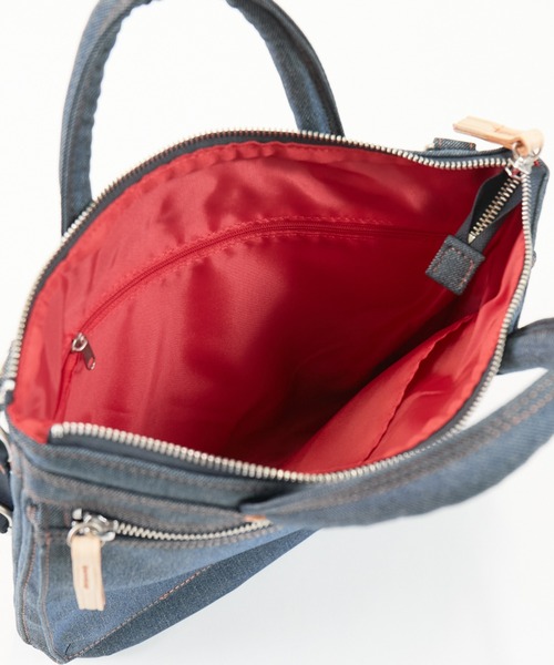 ABAHOUSE(アバハウス)の「【HandHARVEST】デニムバージョン ヘルメットBAG/ショルダーバッグFY0570URBAN BLUE(ショルダーバッグ・メンズ・ネイビー・フリー)」の6枚目の写真