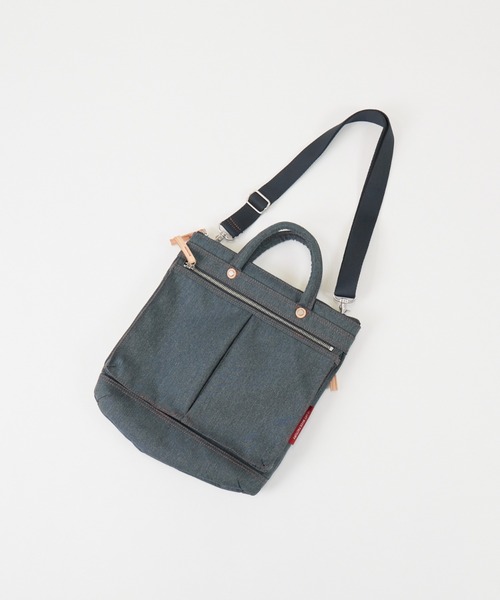 ABAHOUSE(アバハウス)の「【HandHARVEST】デニムバージョン ヘルメットBAG/ショルダーバッグFY0570URBAN BLUE(ショルダーバッグ・メンズ・ネイビー・フリー)」の2枚目の写真
