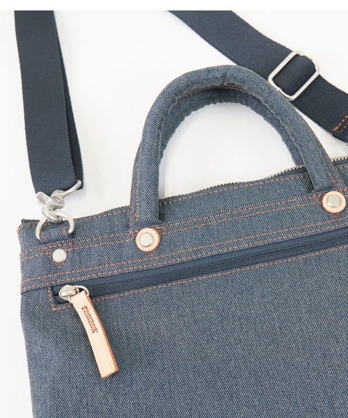 ABAHOUSE(アバハウス)の「【HandHARVEST】デニムバージョン ヘルメットBAG/ショルダーバッグFY0570URBAN BLUE(ショルダーバッグ・メンズ・ネイビー・フリー)」の9枚目の写真