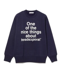 cabaret poval（キャバレーポバール）の「Cabaret Poval / Nice Things Crewneck（スウェット）」