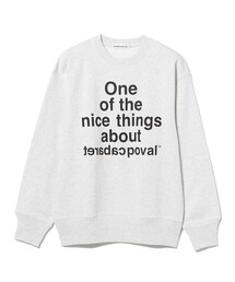 cabaret poval（キャバレーポバール）の「Cabaret Poval / Nice Things Crewneck（スウェット）」
