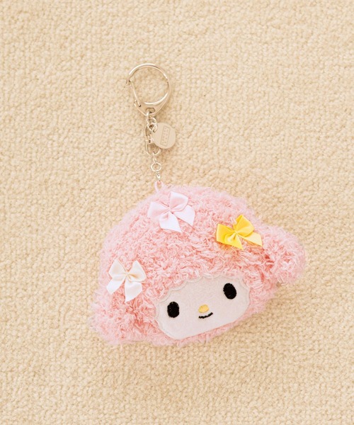 LOWRYS FARM(ローリーズファーム)の「【マイスウィートピアノ】ぬいミラー 672139 /GOODS(キーホルダー・レディース・ライトピンク/ピンク・FREE)」の1枚目の写真