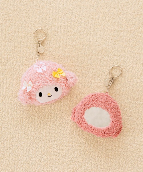 LOWRYS FARM(ローリーズファーム)の「【マイスウィートピアノ】ぬいミラー 672139 /GOODS(キーホルダー・レディース・ライトピンク/ピンク・FREE)」の4枚目の写真