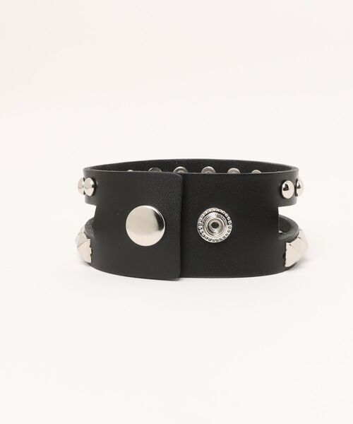 L.H.P(エルエイチピー)の「MOMENTEL/モーメンタル/Punk Stud Bracelet(ブレスレット・レディース・シルバー・F)」の2枚目の写真