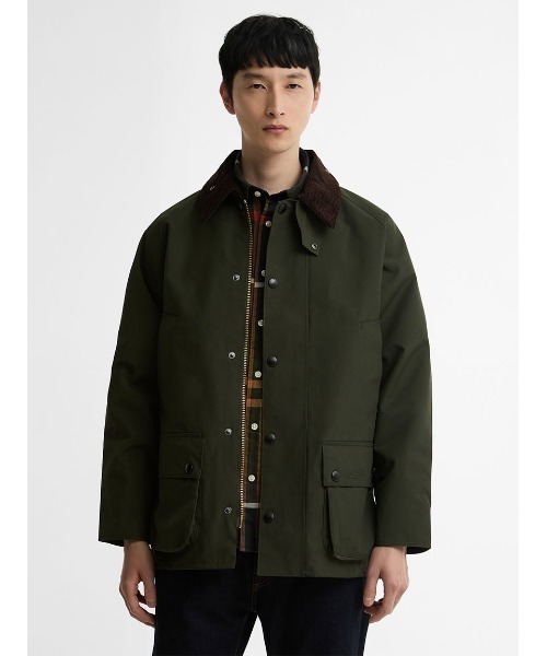 Barbour(バブアー)の「【BEDALE / ビデイル】シャワープルーフ 2レイヤー ジャケット(ブルゾン・メンズ・ブラック/グリーン/ダークブラウン・34/36/38/40/42)」の3枚目の写真