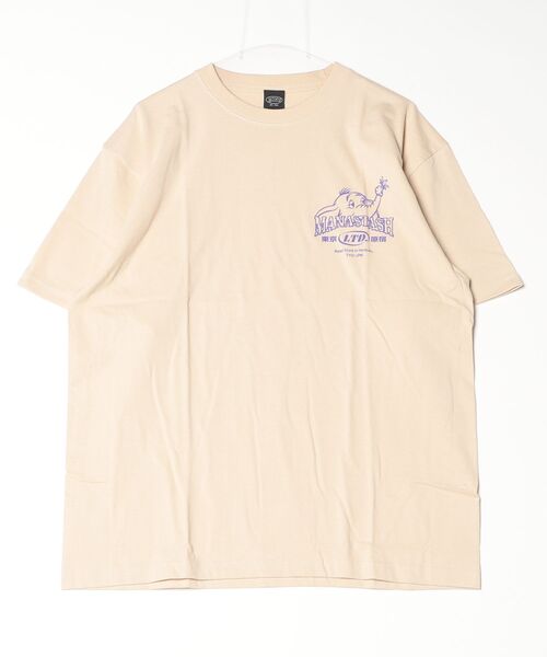 MANASTASH（マナスタッシュ）の「※Ｃｉｔｅｅ　ＨＡＲＡＪＵＫＵ　ＴＥＥ（Tシャツ/カットソー・メンズ・ホワイト/ホワイト系2/ベージュ/ピンク・L/M/S/XL）」の3枚目の写真