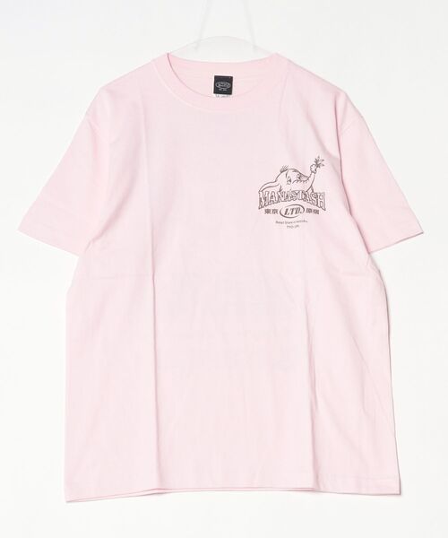MANASTASH（マナスタッシュ）の「※Ｃｉｔｅｅ　ＨＡＲＡＪＵＫＵ　ＴＥＥ（Tシャツ/カットソー・メンズ・ホワイト/ホワイト系2/ベージュ/ピンク・L/M/S/XL）」の4枚目の写真
