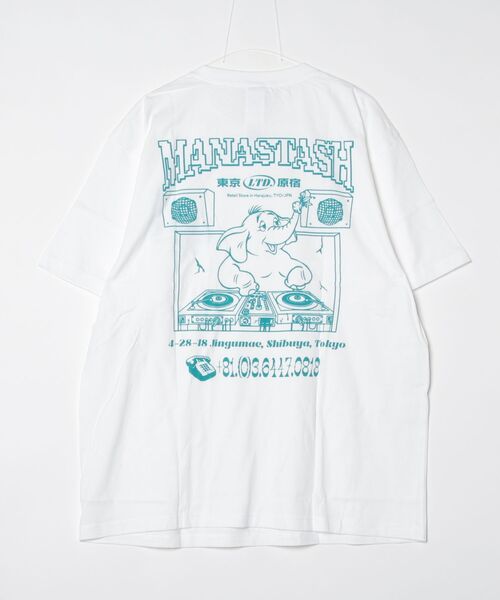 MANASTASH（マナスタッシュ）の「※Ｃｉｔｅｅ　ＨＡＲＡＪＵＫＵ　ＴＥＥ（Tシャツ/カットソー・メンズ・ホワイト/ホワイト系2/ベージュ/ピンク・L/M/S/XL）」の5枚目の写真
