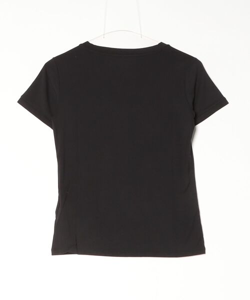 Guess(ゲス)の「MINI Logo V-Neck Tee Tシャツ Vネック(Tシャツ/カットソー・レディース・ブラック/ホワイト・SMALL/X-SMALL/LARGE/MEDIUM)」の11枚目の写真