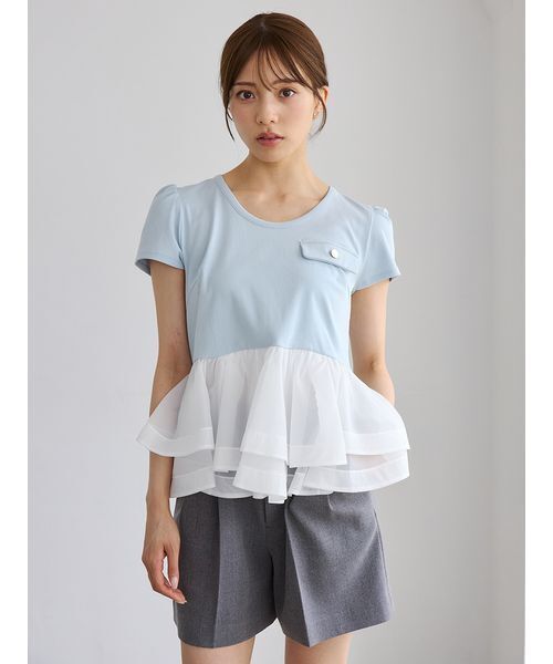CELFORD（セルフォード）の「【セットアップ対応】ベルト付きタックショートパンツ（その他パンツ・レディース・グレー/ブラウン/ベージュ/ブラック・36/38）」の5枚目の写真