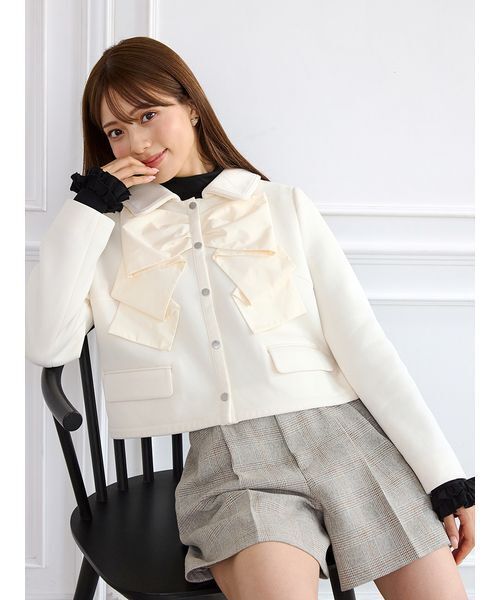 CELFORD（セルフォード）の「【セットアップ対応】ベルト付きタックショートパンツ（その他パンツ・レディース・グレー/ブラウン/ベージュ/ブラック・36/38）」の10枚目の写真