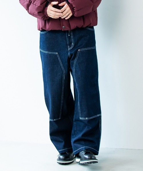 430(フォーサーティ)の「mp15284-DKB DENIM PANTS 1-WASH デニムパンツ(26-154)(デニムパンツ・メンズ・インディゴブルー・1/2/3/0)」の18枚目の写真