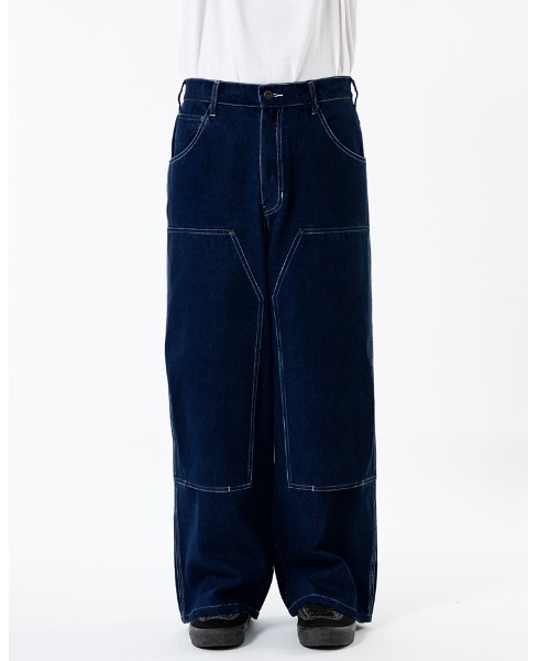 430(フォーサーティ)の「mp15284-DKB DENIM PANTS 1-WASH デニムパンツ(26-154)(デニムパンツ・メンズ・インディゴブルー・1/2/3/0)」の16枚目の写真